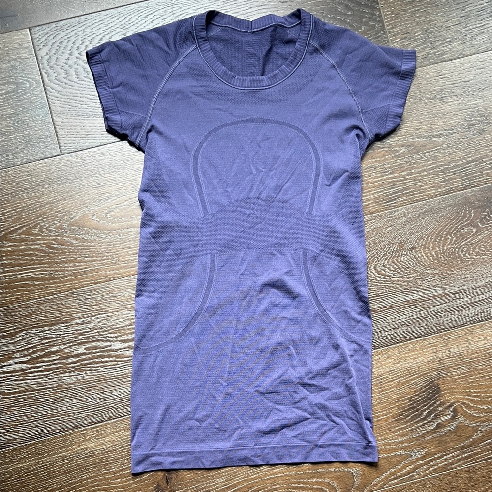 Lululemon Swiftly Purple Short Sleeve Tee
